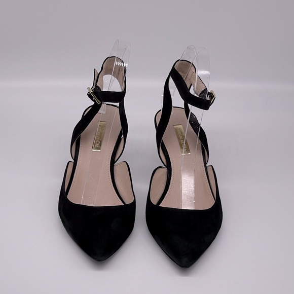 LOUISE ET CIE SUEDE LO ESPERANCE SLINGBACK PUMPS - Picture 2 of 5